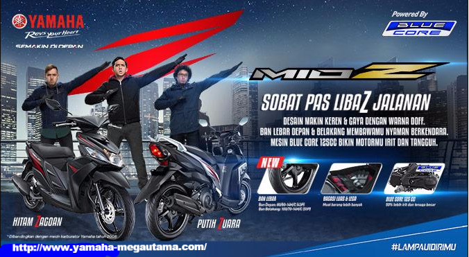 Teknologi Yamaha Mio Z Ini Buat Berkendara Lebih Nyaman