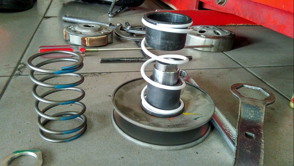 Dimensi dan Suspensi Mio M3 125 Blue Core