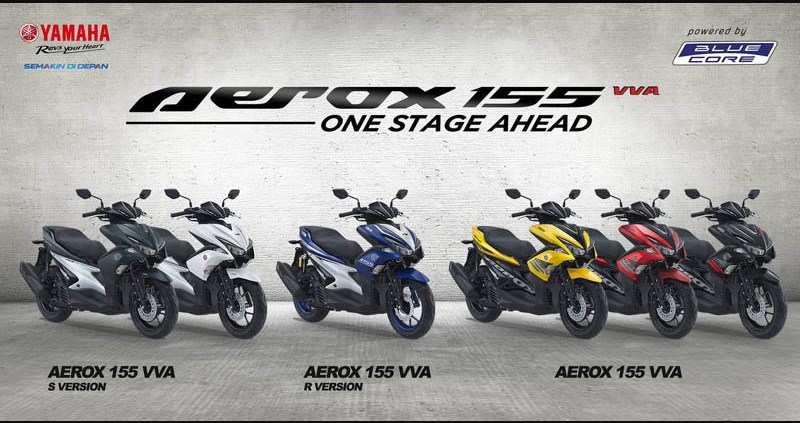 Yamaha Aerox Andalkan Teknologi VVA dan SMG