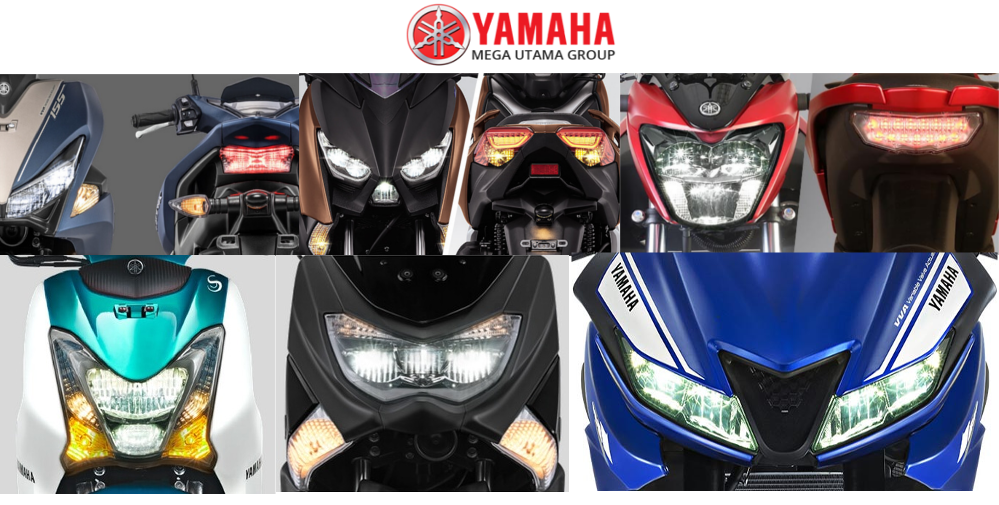 Lihatlah Betapa Terangnya Lampu LED Motor Yamaha